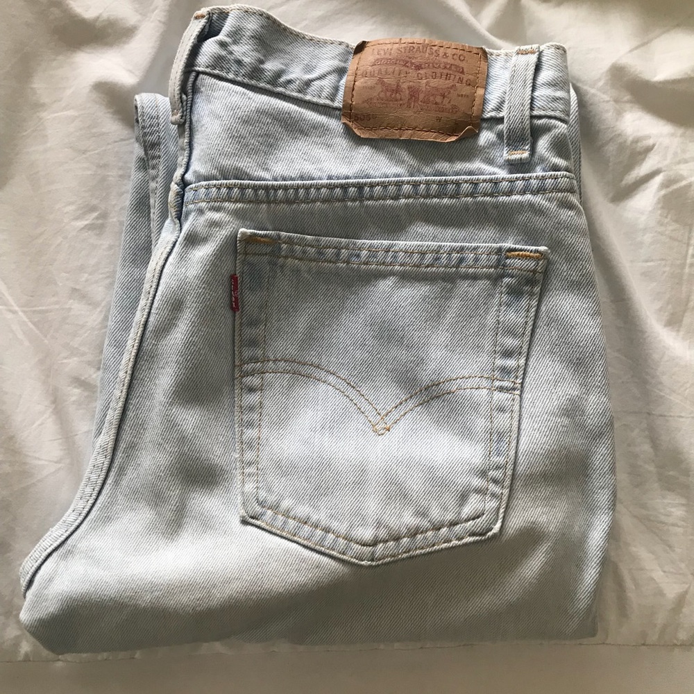Levi’s 505 light blue